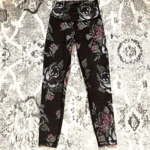 Lululemon Wunder Under Garden Party Floral Leggings